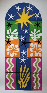 Lámina Matisse, Nuit de Noël, 1952