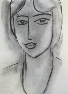 Lámina Matisse, Paula, 1952