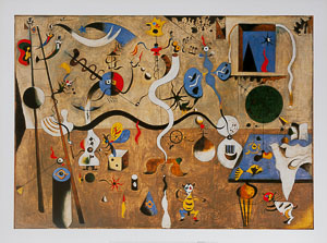Affiche Joan Miro, Le carnaval d'Arlequin