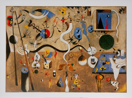 Affiche Joan Miro : Le carnaval d'Arlequin