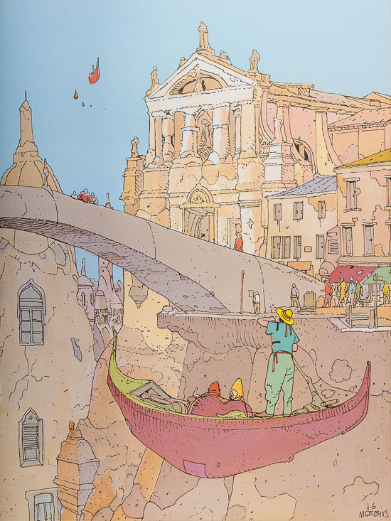 Jean Giraud, Moebius poster : Venice