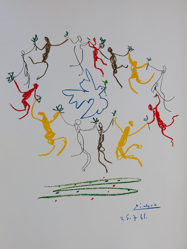 Sway Emigrere Arab Pablo Picasso poster : The Dance of Youth, 1961