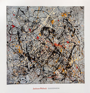 Affiche Pollock, Number 18, 1950