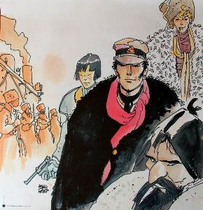 Affiche Hugo Pratt : Corto Maltese : Sibérie
