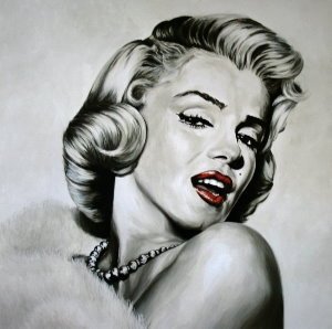 Frank Ritter print, Marilyn Monroe - Dazzle