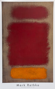 Lámina Mark Rothko, 1968