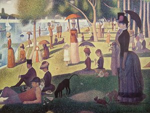 Georges Seurat poster print, A Sunday Afternoon on the Island of La Grande Jatte