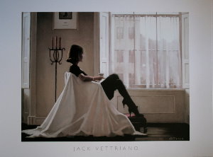 Jack Vettriano print, In Thoughts Of You