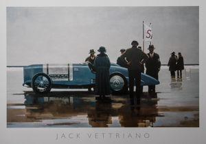 Jack Vettriano print, Pendine Beach