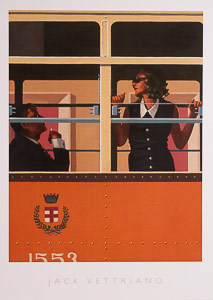 Affiche Jack Vettriano, The look of Love