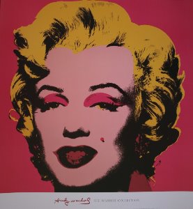 Andy Warhol poster, Marilyn MONROE - Hot pink, 1967