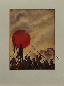 Stampa Bernard Yslaire - Soleil rouge