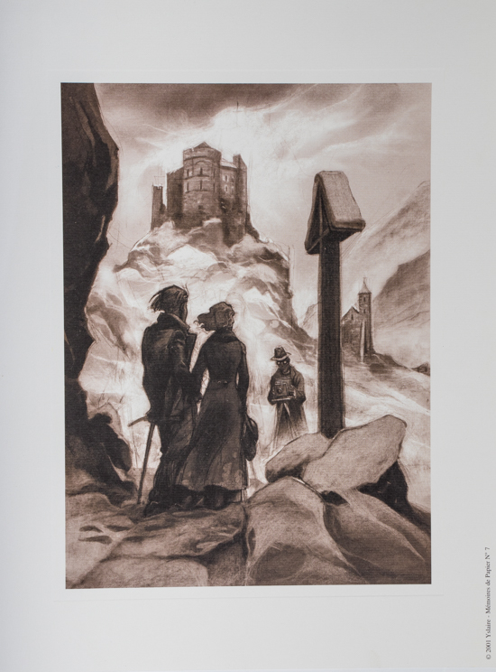 Affiche Bernard Yslaire : Xxème Ciel : Photo en montagne