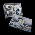 Duo tasses à expresso & sous-tasses Hokusai, La grande vague de Kanagawa