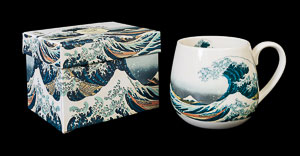 Mug snuggle Hokusai : La gran ola de Kanagawa