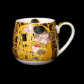Mug snuggle Gustav Klimt, Le baiser, l'arbre de vie (marron) de vie (marron)