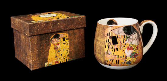 Mug snuggle Gustav Klimt, Le baiser, (Duo)