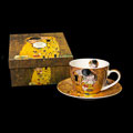 Tasse à thé & sous-tasse Gustav Klimt, Le baiser