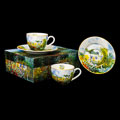 Claude Monet Set of 2 espresso cups and saucers, The Artist's House