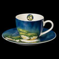Set di 2 tazze Espresso Claude Monet, Ninfee