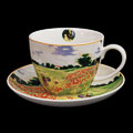 Claude Monet Tea cup and saucer, Poppy Field