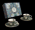 Set di 2 tazze Espresso William Morris, Pimpernel