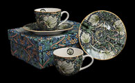 Set di 2 tazze Espresso William Morris, Pimpernel