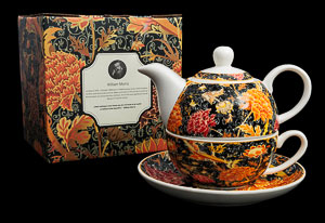 William Morris Porcelain Tea for One : Cray Floral