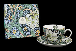 William Morris Porcelain cup : Pimpernel