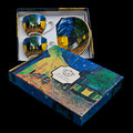 Vincent Van Gogh Set of 2 espresso cups and saucers, Cafe Terrace at Night