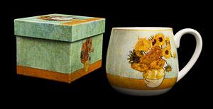 Vincent Van Gogh snuggle mug : Sunflowers