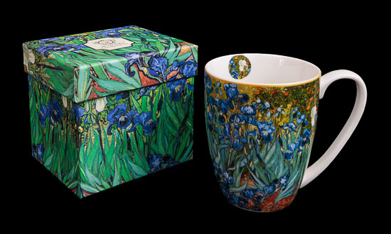 Vincent Van Gogh Mug, Irises (Duo)
