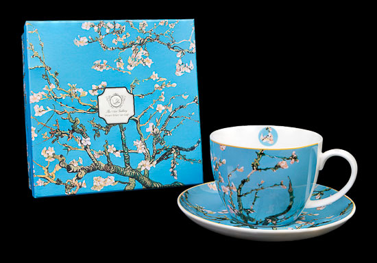 Tasse à thé Vincent Van Gogh, Amandier, (Duo)