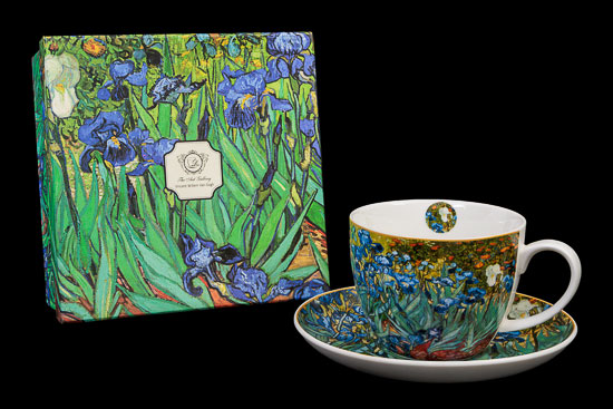 Tasse à thé Vincent Van Gogh, Les Iris, (Duo)