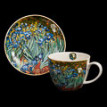 Vincent Van Gogh Tea cup and saucer, Irises