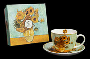 Vincent Van Gogh Tea cup and saucer : Sunflowers