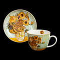Vincent Van Gogh Tea cup and saucer, Sunflowers