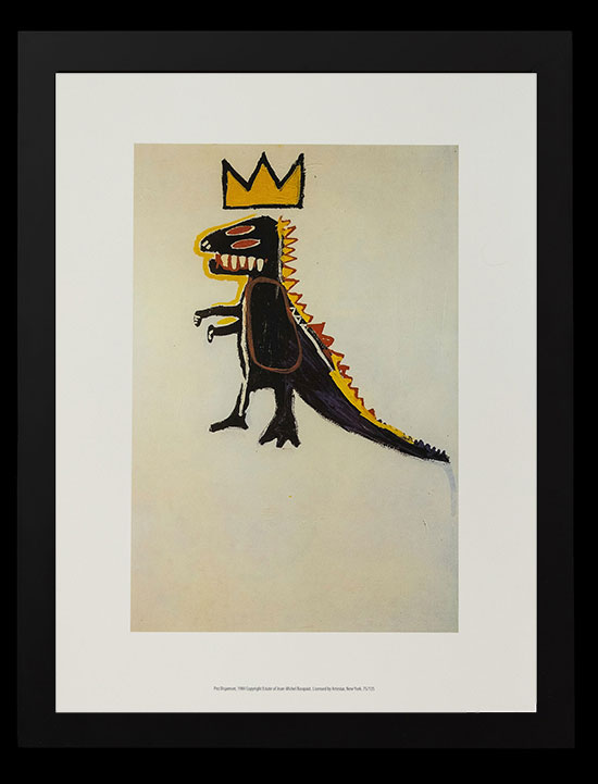 Affiche encadrée Jean-Michel Basquiat : Pez Dispenser (1984)