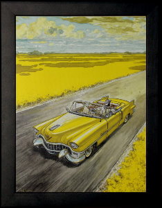 Juanjo Guarnido framed print : Amarillo