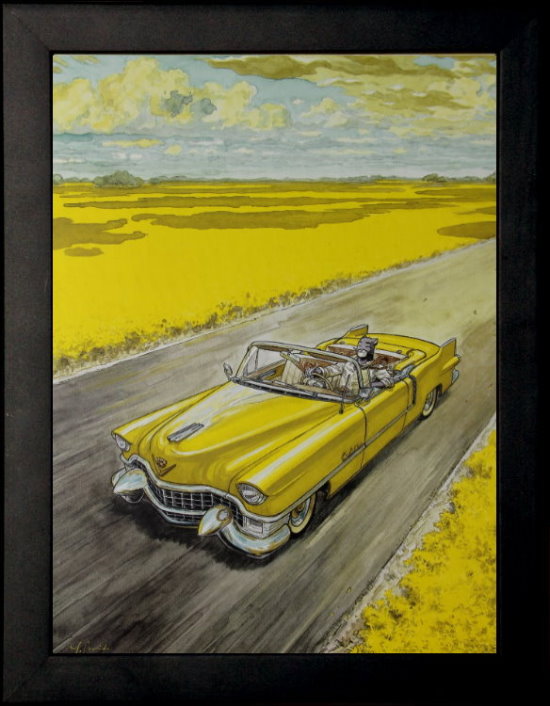 Affiche encadre de Juanjo Guarnido : Amarillo