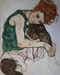 Láminas enmarcadas Schiele