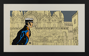 Corto Maltese framed Fine Art Pigment Print : Corto, Histoire