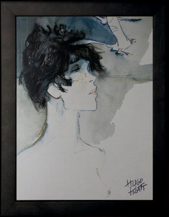 Corto Maltese by Hugo Pratt framed print : Banshee