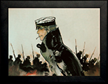 Corto Maltese (Hugo Pratt) framed print : La jeunesse