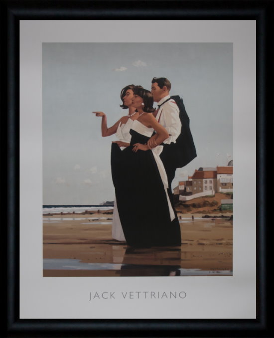 Jack Vettriano framed print : Missing Man II