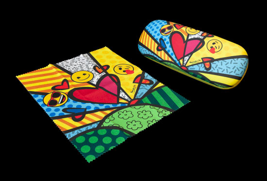 Romero Britto Spectacle Case : A new day