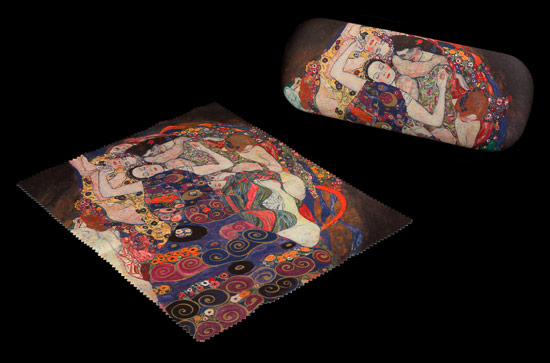 Astuccio porta occhiali Gustav Klimt : La vergine