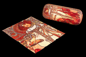 Alfons Mucha Spectacle Case : Fall