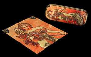 Alfons Mucha Spectacle Case : Spring