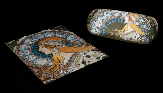 Alfons Mucha Spectacle Case : Zodiac